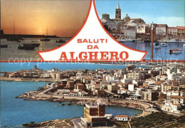 72513382 Alghero Fliegeraufnahme Hafen Alghero - Other & Unclassified