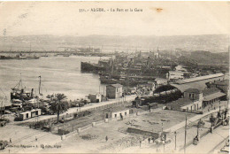 ALGERIE ALGER - 531 - Port Gare - Collection Régence A. L. édit. Alger (Leroux) - Alger
