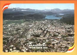 72512923 Klagenfurt Woerthersee Fliegeraufnahme  - Andere & Zonder Classificatie