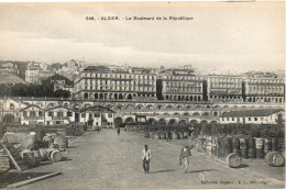ALGERIE ALGER - 546 - Boulevard De La République - Collection Régence A. L. édit. Alger (Leroux) - Alger