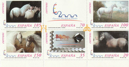 ESPAGNE - N°3246/51 ** (1999) Chevaux Andalous - Unused Stamps