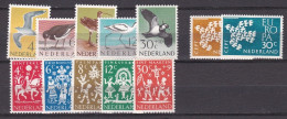Nederland 1961 Complete Postfrisse Jaargang NVPH 752 / 763 - Volledig Jaar