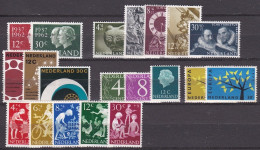 Nederland 1962 Complete Postfrisse Jaargang NVPH 764 / 783 - Annate Complete