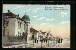 AK Belgrade, Rue De La Couronne  - Serbia