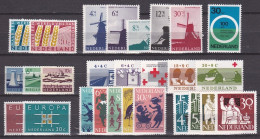 Nederland 1963 Complete Postfrisse Jaargang NVPH 784 / 810 - Années Complètes