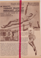 Antwerpen Atletiek Stadion Beerschot - Orig. Knipsel Coupure Tijdschrift Magazine - 1934 - Zonder Classificatie