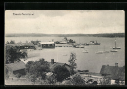 AK Ekenäs-Tammisaari, Ortspartie Mit Hafen  - Finland