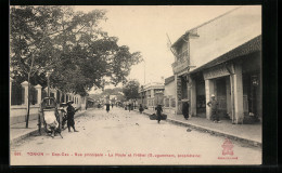 AK Tonkin, Dap-Cau, Rue Principale, La Poste Et L`Hotel  - Vietnam
