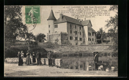 CPA Les Bessonies, Le Lac Et Vue Du Chateau  - Sonstige & Ohne Zuordnung