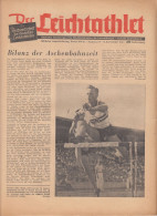 Germany, Reich 1942 Berlin, Der Leichtathleten ⁕ Leichtathlet 40 Pf. No.19 ⁕ Zeitschrift 6 Blatt (12 Seiten) / Magazine - Deportes