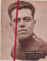 Wielrennen Renner Coureur Learco Guerra - Orig. Knipsel Coupure Tijdschrift Magazine - 1934 - Non Classés