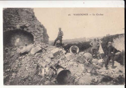 Carte France 02 - Vassognes - Le Clocher -  PRIX FIXE - ( Cd075) - War 1914-18