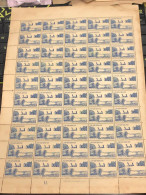 Vietnam South Sheet Stamps Before 1975(0$20 Plage Ha Tien 1964) 1 Pcs 50 Stamps Quality Good - Viêt-Nam