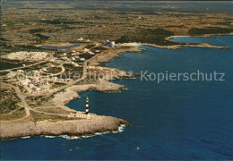 72511771 Menorca Cap D`Artrutx Fliegeraufnahme Mit Leuchtturm Spanien - Autres & Non Classés