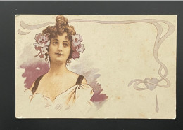 V177 - Fantaisie - Art Nouveau - Femme - Edit. Sirven Toulouse - Femmes
