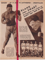 Antwerpen - Boksen Sportpaleis Claude Bassin, Harry Scillie - Orig. Knipsel Coupure Tijdschrift Magazine - 1934 - Non Classés