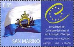 2007 - San Marino 2133 Bandiera   +++++++ - Francobolli