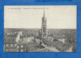 CPA - 34 - Montpellier - Panorama Vers L'Eglise Sainte-Anne - Circulée - Montpellier