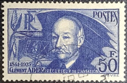 FRANCE Y&T N°398 Clément Ader. Oblitéré...... - Used Stamps
