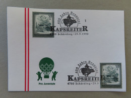 Österreich Pro Juventute - Mit Sonderstempel 29. 9. 1990 Schärding, 400 Jahre Brauerei Kapsreiter (Nr.1759) - Altri & Non Classificati