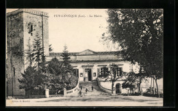 CPA Puy-L`Éveque, La Mairie  - Other & Unclassified