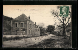 CPA Souillac, Villa Louise Au Port  - Souillac