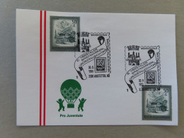 Österreich Pro Juventute - Mit Sonderstempel 30. 9. 1990 Amstetten, 6. Ybbstaler Briefmarken Grosstauschtag (Nr.1760) - Altri & Non Classificati