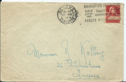SUISSE - Lettre Au Départ De GENEVE ( Flamme ) - Lettres & Documents