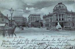 Gruss Aus Wien - Bes. Bellaria Mit Burggasse (Edgar Schmidt 1899) - Vienna Center