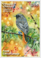 Andorra (Spain) 2023 Black Redstart Bird Stamp MNH - Passereaux