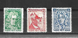 HOLANDA, 1928. CIENTÍFICOS - Unused Stamps