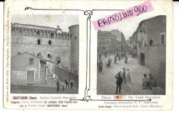 Lazio-viterbo-graffignano Vedute Antiche Animate Di Graffignano Primi 900 (f.piccolo/v.retro) - Autres & Non Classés