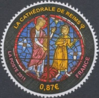 2011 - 4550 - 800e Anniversaire De La Cathédrale De Reims - Vitrail - Nuovi