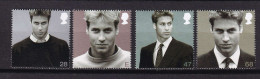 194 GRANDE BRETAGNE 2003 - Y&T 2454/57 - Prince William De Galles Portrait - Neuf ** (MNH) Sans Charniere - Nuevos