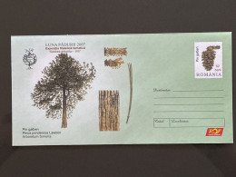 Cod 010/2007 Luna Pădurii 2007 Pin Galben - Postal Stationery