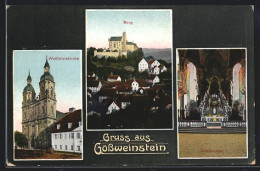 AK Gössweinstein, Burg, Wallfahrtskirche, Gnadenaltar  - Other & Unclassified