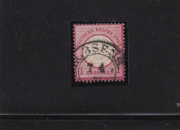 MiNr.19  Plattenfehler, Gestempelt - Befund - Used Stamps