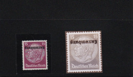 Bes. II. WK: Luxemburg: MiNr. 8K, **, Signiert - Occupazione 1938 – 45