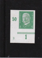 Deutsches Reich: MiNr. 411 U Mit Platten Nr., Eckrand, BPP Attest ** - Unused Stamps