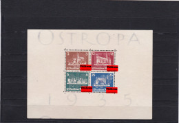 Deutsches Reich Block Nr. 3 - OSTROPA, BPP Attest - WZ Verschiebung - Unused Stamps