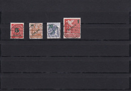 Berlin: 1950: MiNr. 64-67, Versandstellenstempel - Used Stamps