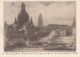 Ansichtskarte: 6. Apothekertag 1939 In Dresden  - Cartas & Documentos