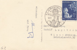 1954: Christkindl - Österreich Nach Wien Mödling - Cartas & Documentos