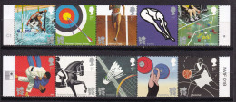 194 GRANDE BRETAGNE 2009 - Y&T 3199/208 - Sport JO 2012 Londres - Neuf ** (MNH) Sans Charniere - Unused Stamps