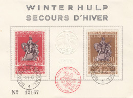 Belgien: 1943: Winterhulp Bruxelles - Sonstige & Ohne Zuordnung