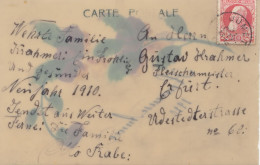 Belgien: 1910: To Germany - Special Card - Autres & Non Classés