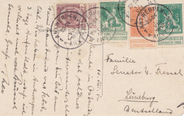 Belgien: 1912 Ansichtskarte Ostende-Antwerpen Nach Deutschland  - Sonstige & Ohne Zuordnung