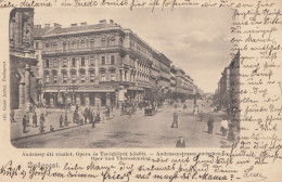 Ungarn: 1902: AK Budapest Oper - Sonstige & Ohne Zuordnung