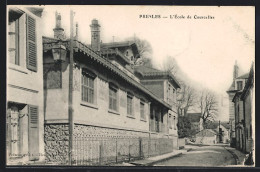 CPA Presles, L`Ecole De Courcelles  - Presles