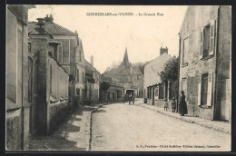 CPA Courcelles-sur-Viosne, La Grande Rue  - Other & Unclassified